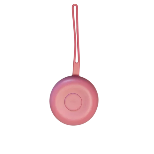 Portaciuccio in silicone resistente rosa