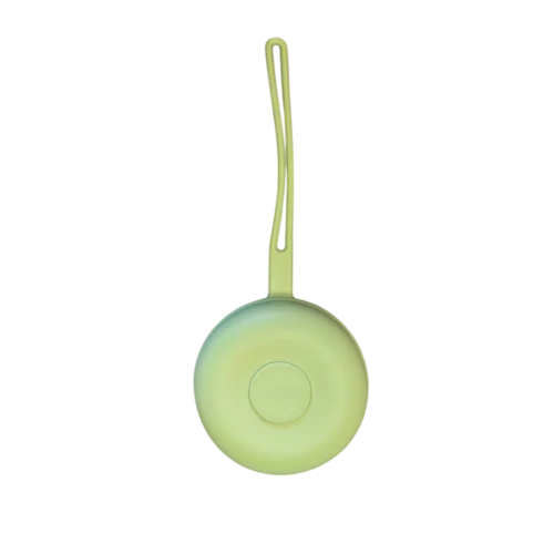 Portaciuccio in silicone resistente verde